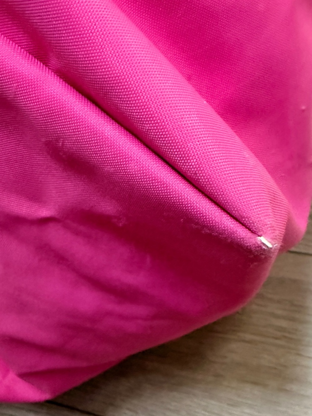 Longchamp Bag in bright pink made 1993-2000 - Picture 6 of 16
